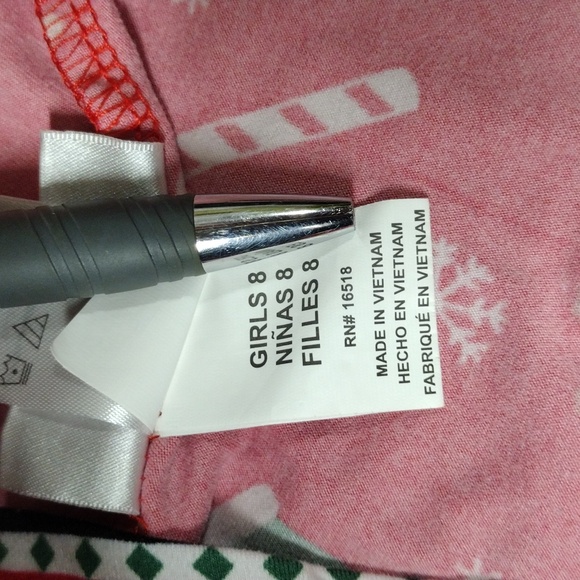 2 in 1 Reversible dress for holiday season youth Sz 8 - Picture 5 of 5